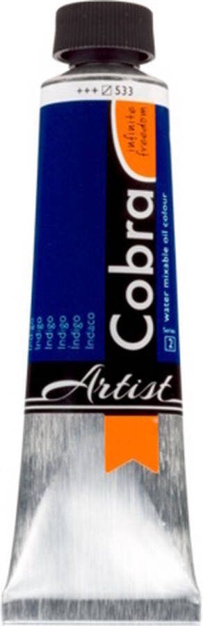 Cobra Artist Olieverf 40 ml Indigo Blauw 533