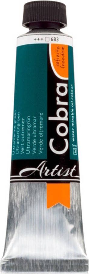 Cobra Artist Olieverf 40 ml Ultramarine Green 683