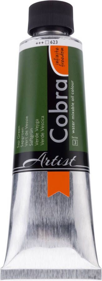 Cobra artist Watervermengbare Olieverf 150 mL 623 Sapgroen