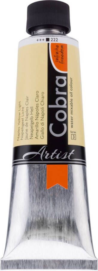 Cobra artist Watervermengbare Olieverf 222 Napelsgeel Licht