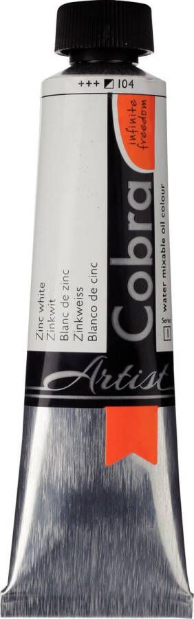 Cobra Artists Olieverf serie 1 Zinc White (104) 40 ml