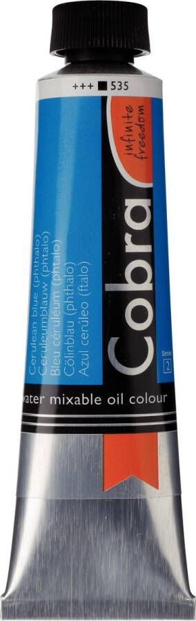 Cobra Artists Olieverf serie 2 Cerulean Blue (Phthalo) (535) 40 ml
