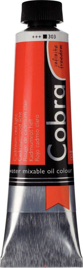 Cobra Artists Olieverf serie 4 Cadmium Red Light (303) 40 ml