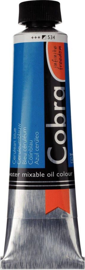 Cobra Artists Olieverf serie 4 Cerulean Blue (534) 40 ml