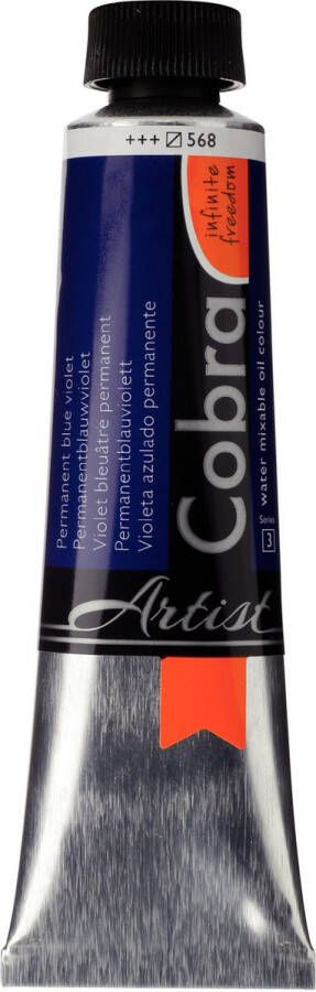 Cobra Artists Olieverf serie 3 Permanent Blue Violet (568) 40 ml