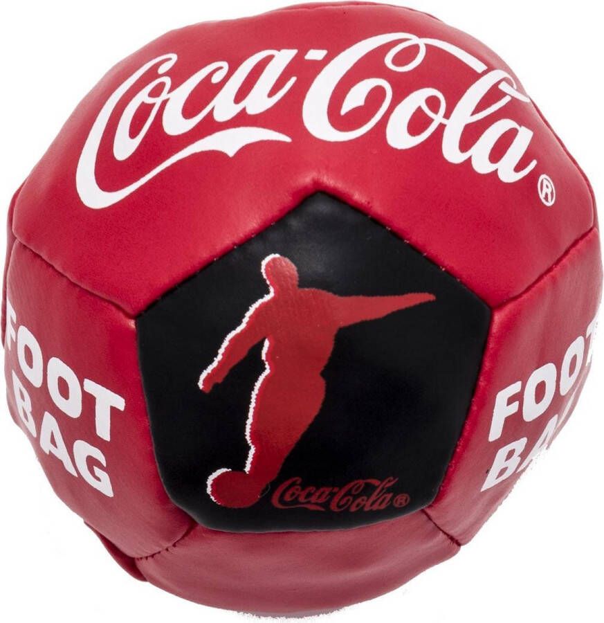 Coca-Cola Hacky Sack Footbag Jongleerballen Jongleerballetjes | 6 cm |12 stuks