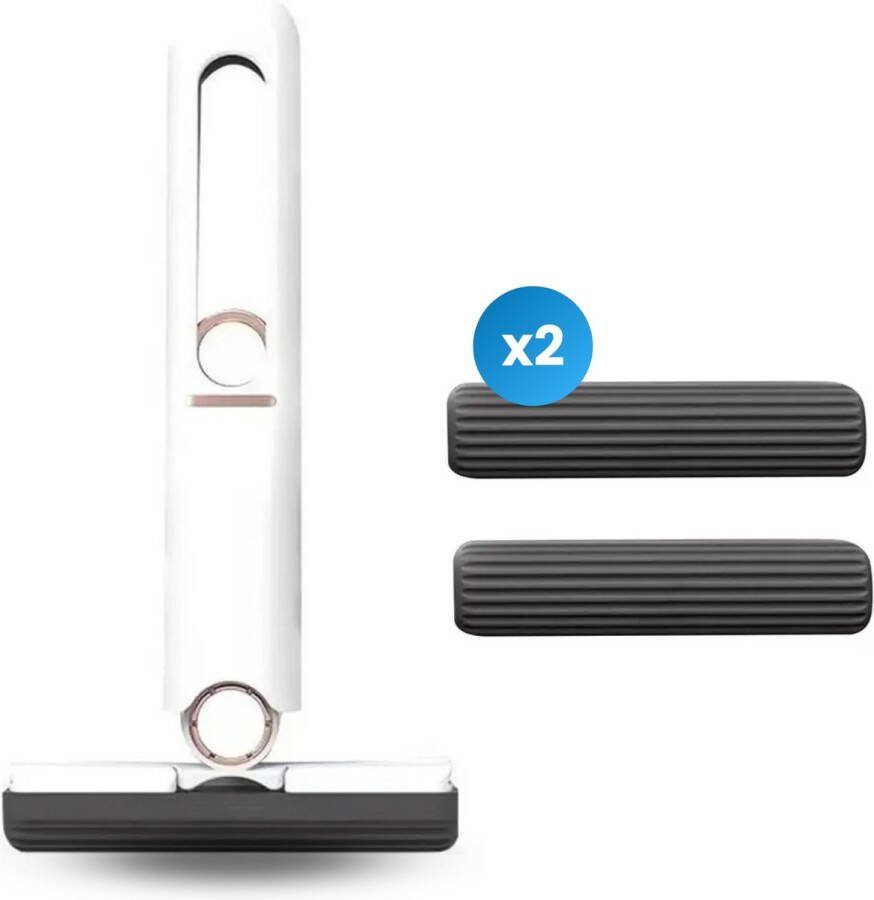 Cocho Multifunctionele Mini Mop Dweilsysteem Mini Dweil Raamwisser Vloertrekker Vloerwisser Black Friday 2023 Deals