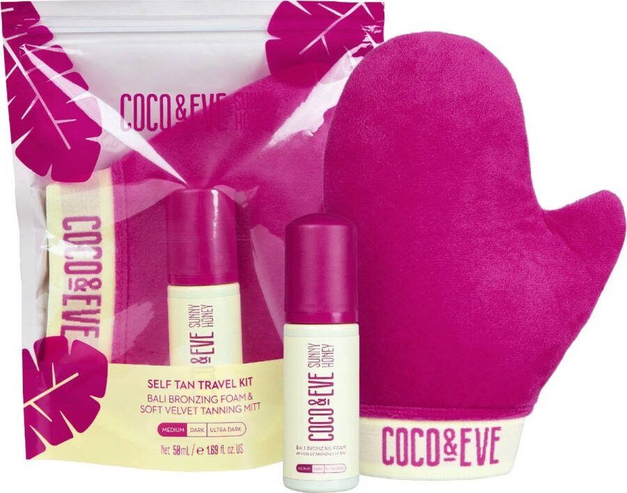 Coco & Eve Self Tan Travel Kit Medium