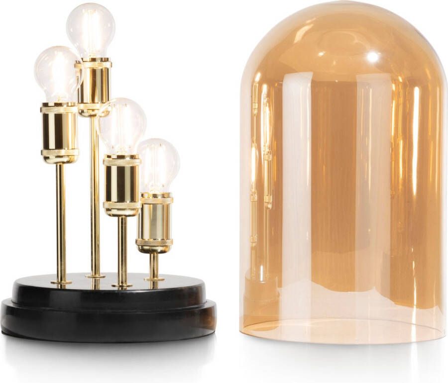 Coco Maison Morris tafellamp 4*E27 goud