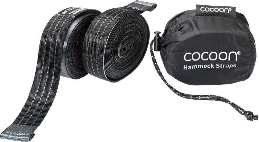 Cocoon Hammock Straps Black Outdoor hardwaren Slapen Hangmatten
