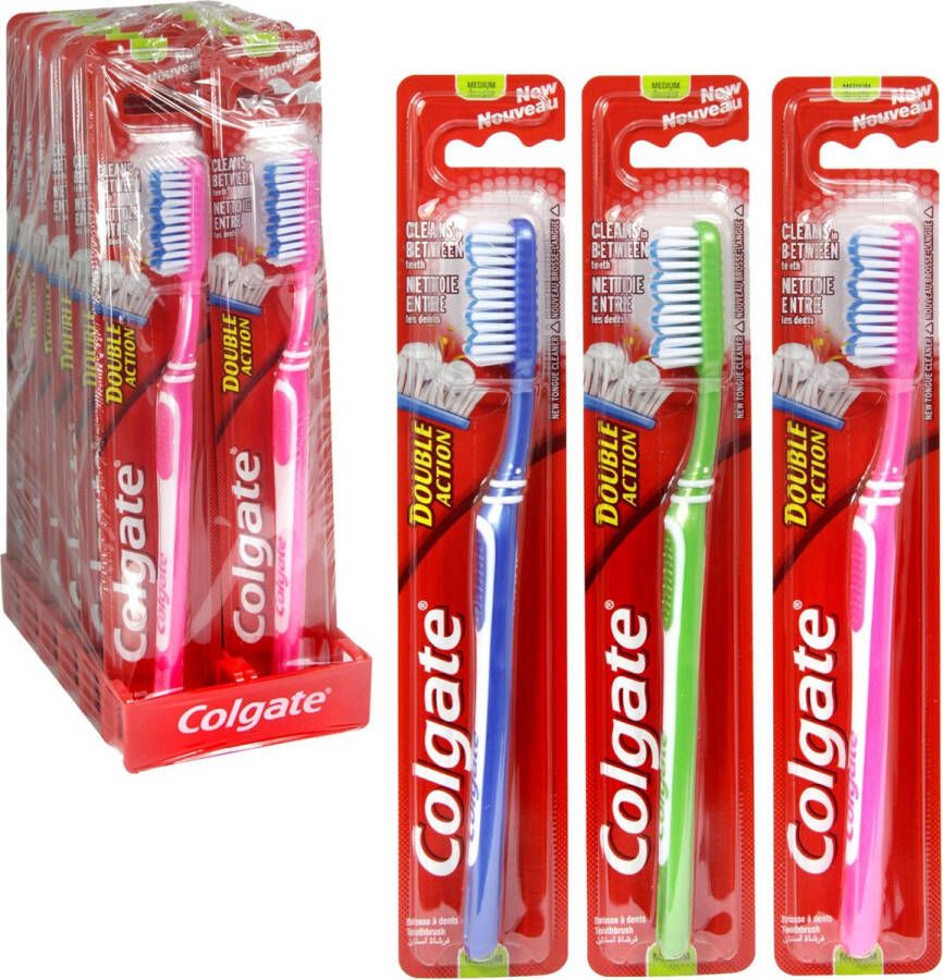 Colgate 12x Double Action tandenborstel