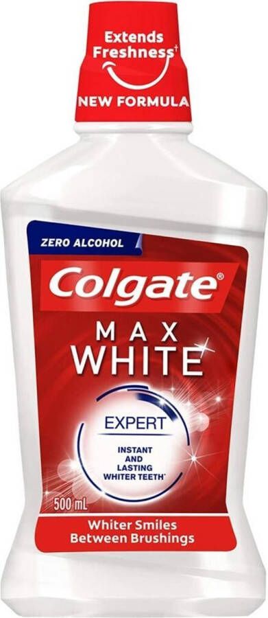 Colgate 12x Mondwater Max White 500 ml