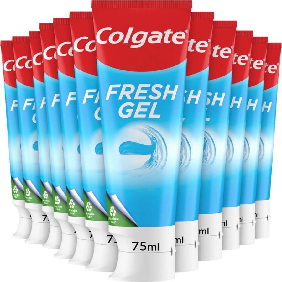 Colgate Tandpasta – Fresh Gel 75 ml 12 stuks