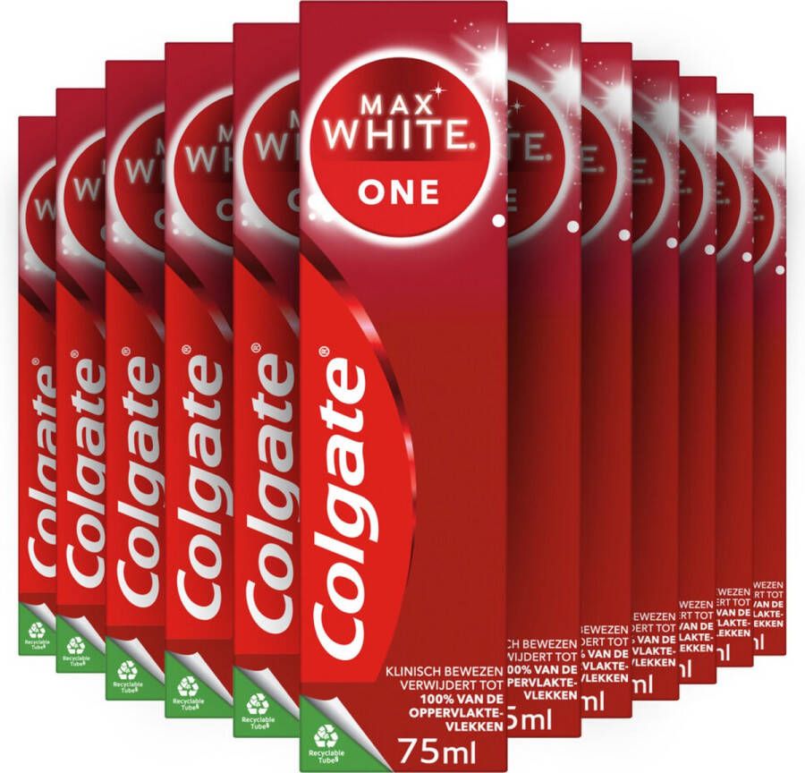 Colgate 12x Tandpasta Max White One 75 ml