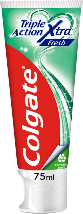 Colgate 12x Tandpasta Triple Action Xtra Fresh 75 ml