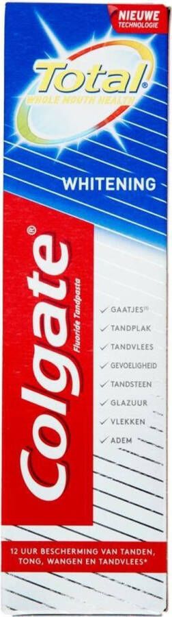 Colgate 12x Total Tandpasta Whitening 75 ml