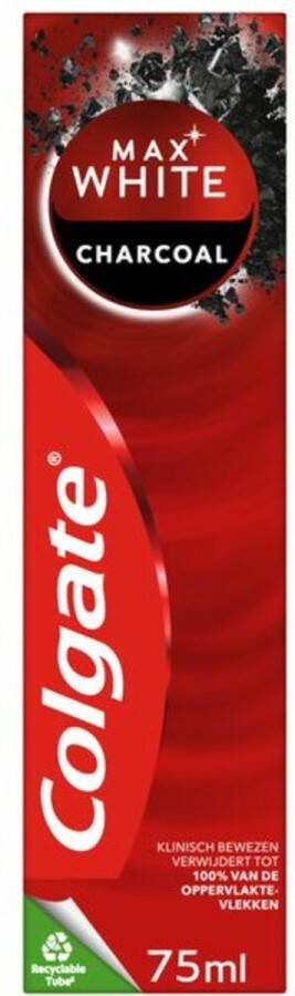 Colgate 3x Tanpasta Max White Active Charcoal 75 ml