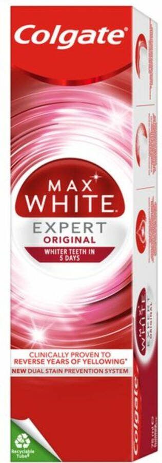 Colgate 3x Tanpasta Max White Expert Original 75 ml