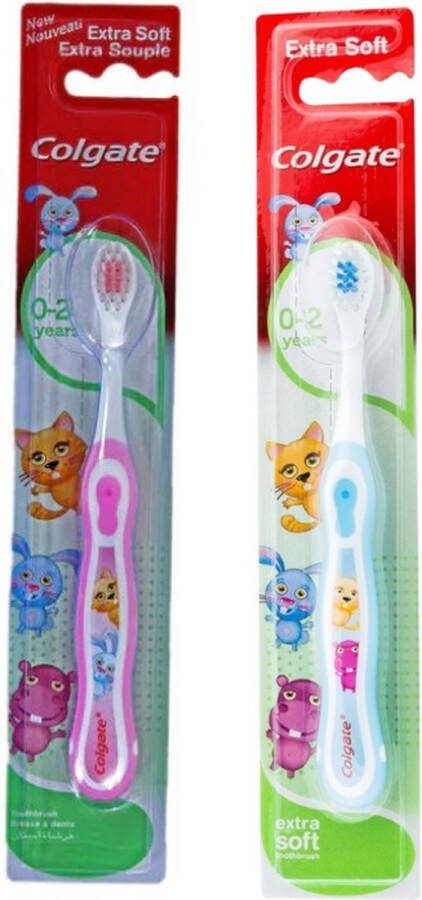 Colgate Assorti Extra Soft Kindertandenborstel – 0-2 Jaar
