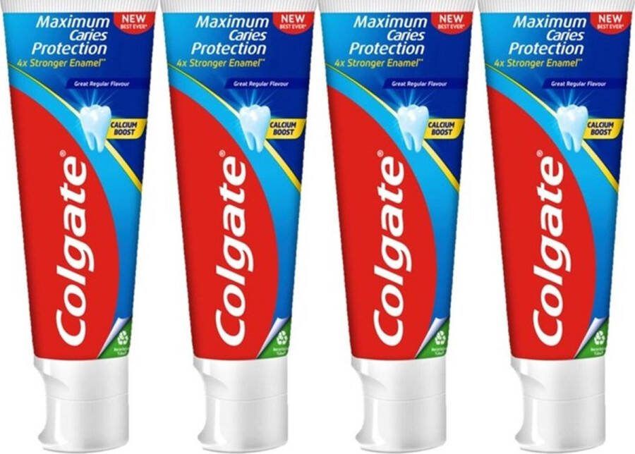 Colgate Caries Protection Tandpasta Promo Pack 4 x 75 ml