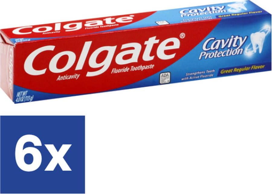 Colgate Cavity Protection Tandpasta 6 x 100 ml