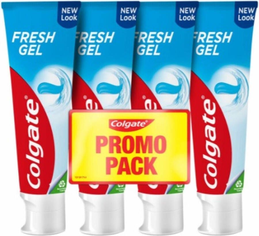 Colgate Fresh Gel Tandpasta Promopack 4 tubes