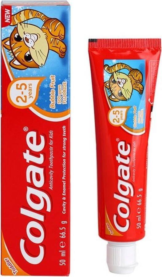 Colgate Kindertandpasta Bubble Fruit 50ml 2 tot 5 jaar