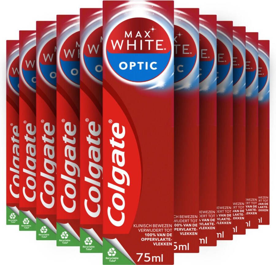 Colgate 12x Tandpasta Max White One Optic 75 ml