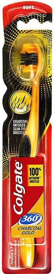 Colgate Tandenborstel – Charcoal Gold Soft 1 tandenborstel