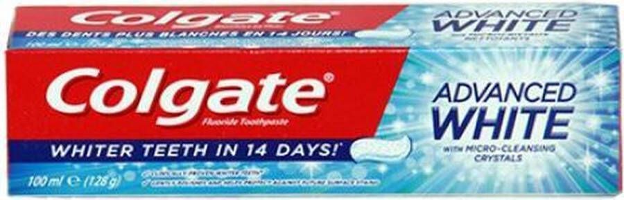 Colgate Tandpasta: advanced white 6 x 100 ml