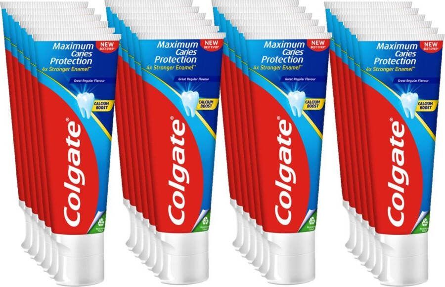 Colgate Tandpasta Caries Protection 75 ml Voordeelverpakking 24 stuks
