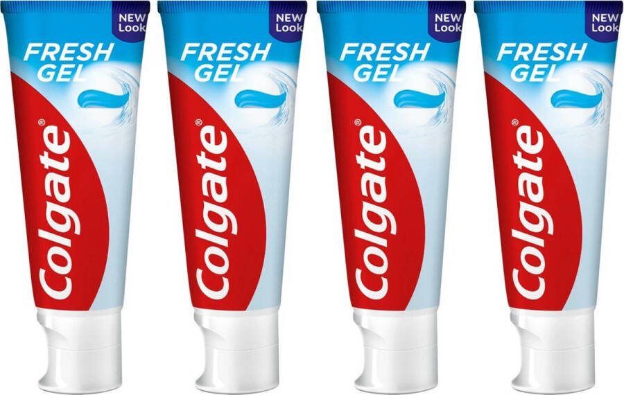 Colgate Tandpasta Fresh Gel Voordeelverpakking 4 x 75 ml