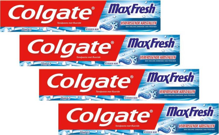 Colgate Tandpasta Max Fresh 4 x 75 ml