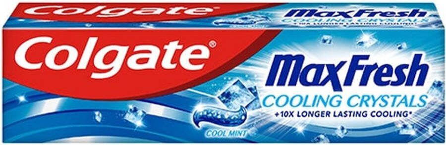 Colgate Tandpasta Max Fresh Cooling Crystals Twin 2 x 75ml