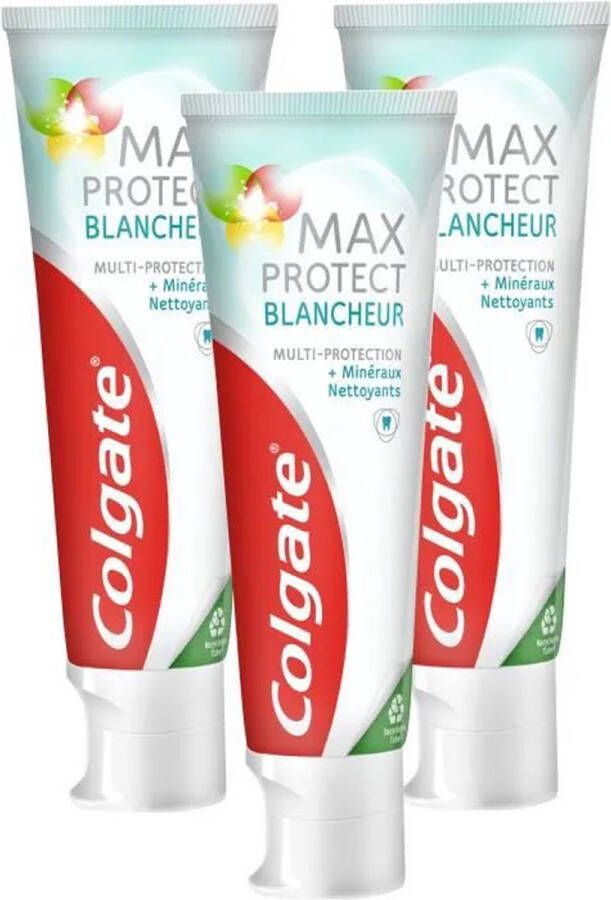 Colgate Tandpasta Max Protect Witte Tanden 3x75ml