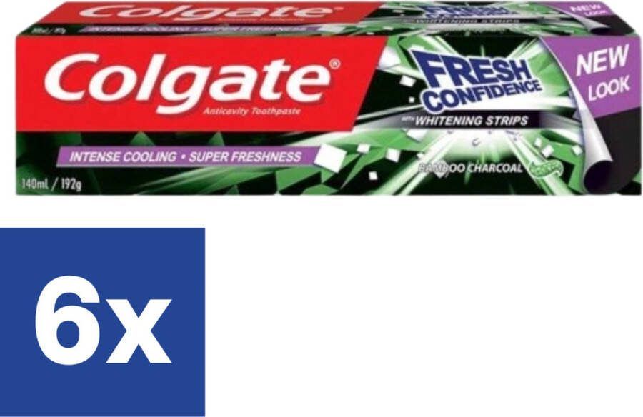 Colgate Tandpasta Maxfresh Houtskool 6 x 100 ml
