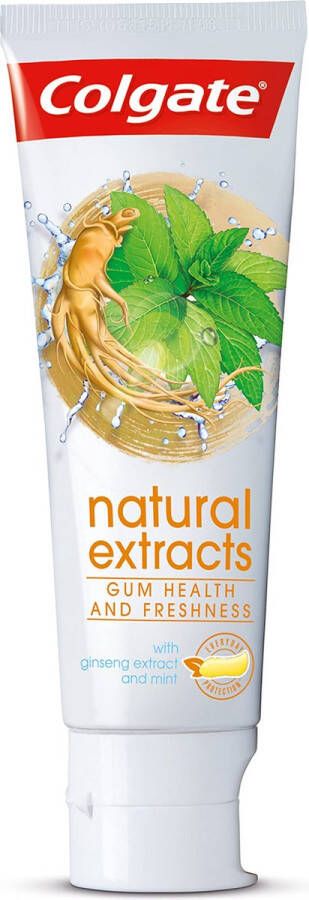 Colgate Tandpasta Natural Extracts Gum Health & Freshness with Ginseng extract & Mint 75ml
