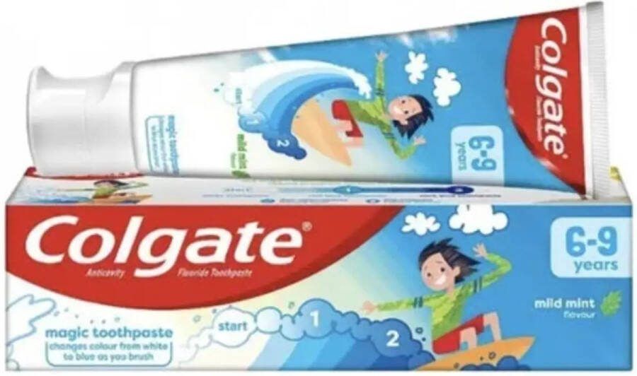 Colgate x12 Kindertandpasta 6 Tot 9 Jaar 50 ML