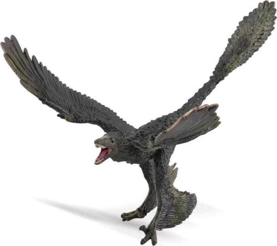 Collecta Dinosaurus Microraptor Junior 20 Cm Rubber Donkergroen