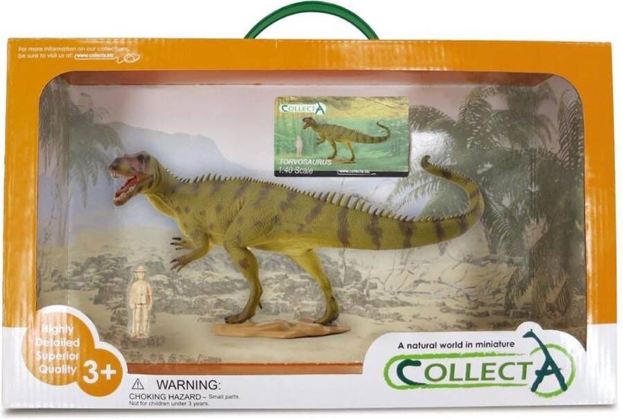 Collecta Prehistorie: Torvosaurus Speelset 35 Cm Groen