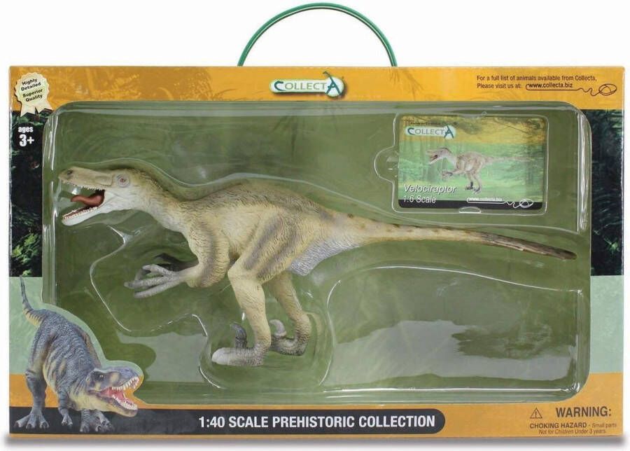Collecta Prehistorie: Velociraptor Speelfiguur 31 Cm