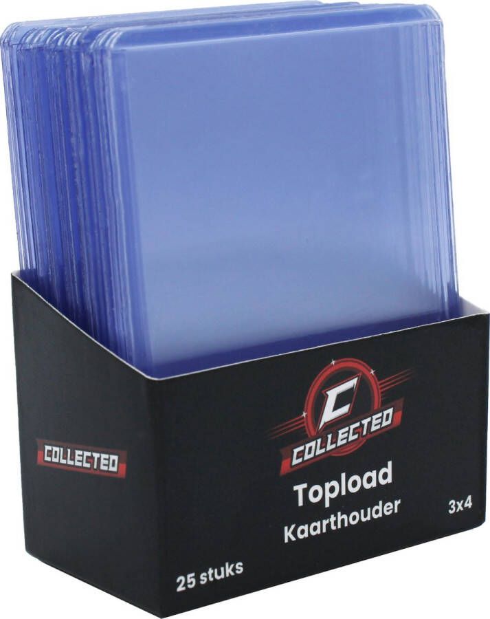 Collected Toploader Geschikt voor verzamel en speelkaarten 400 Kaarten 3x4 25 Stuks Yu-Gi-Oh Toploaders Celebrations