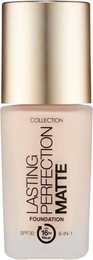 Collection Concealer Lasting Perfection Matte Foundation Stabiliseert de huid Tegen roodheid vlekken en littekens Extra Fair
