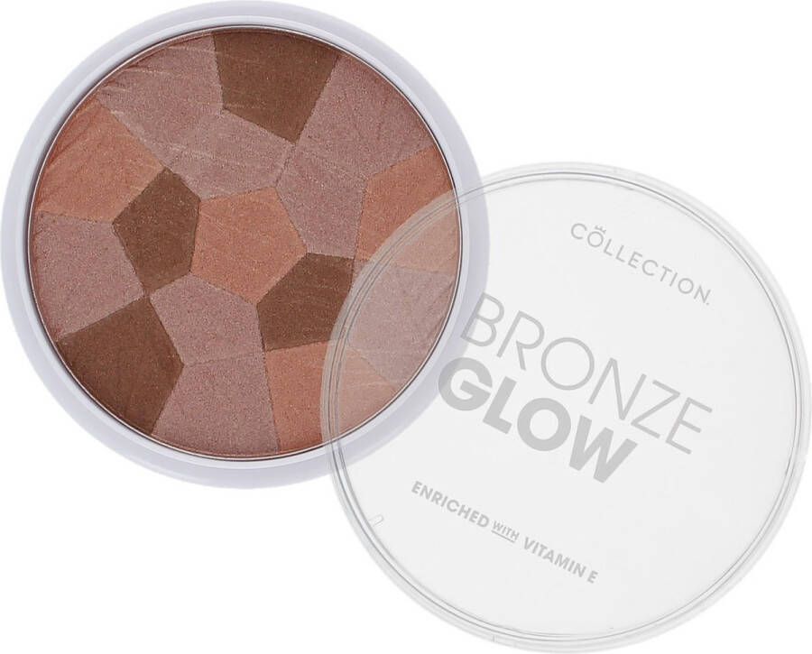 Collection Contouring Bronze Glow Mosaic Powder Bronzer Accentueert natuurlijke contouren Sunkissed
