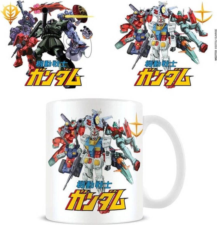 Collector Vault Store Gundam mech mash up mug