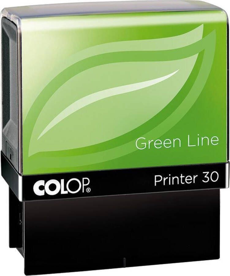 Colop Printer 30 Green Line G7 Zwart Stempels volwassenen Gratis verzending