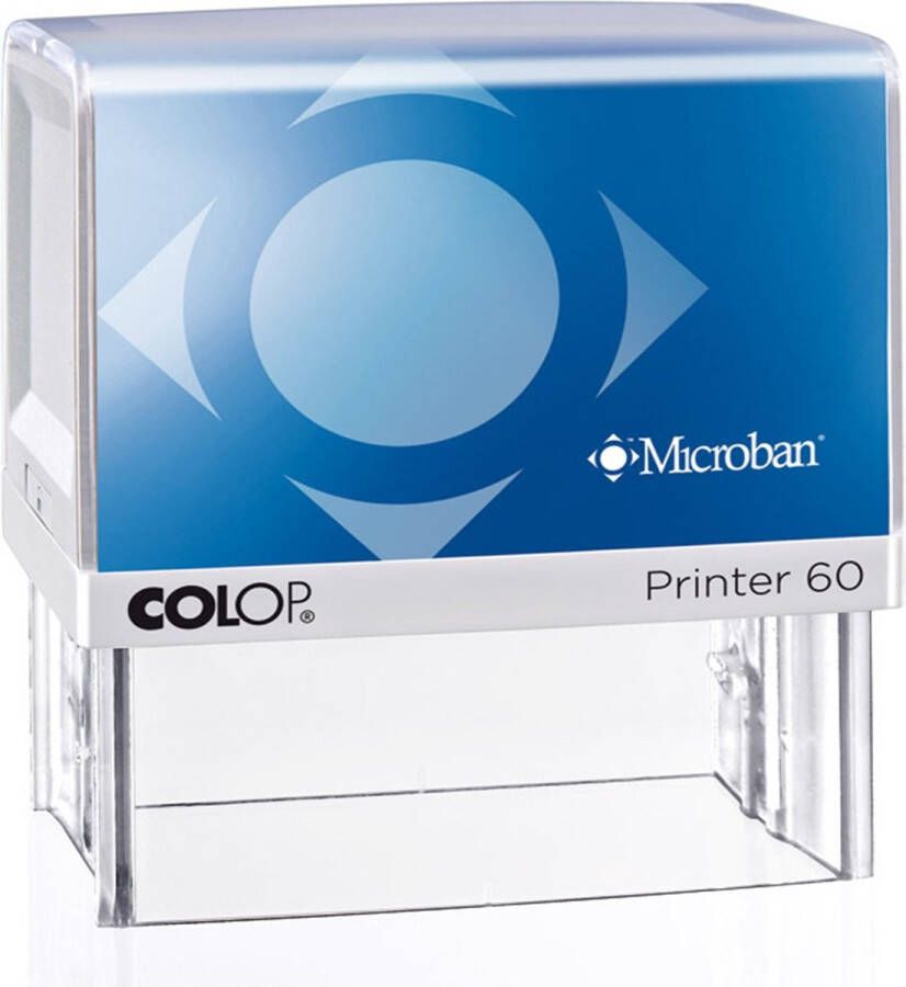 Stempel Stempelfabriek Colop Printer 60 Microban Groen Stempels volwassenen Gratis verzending