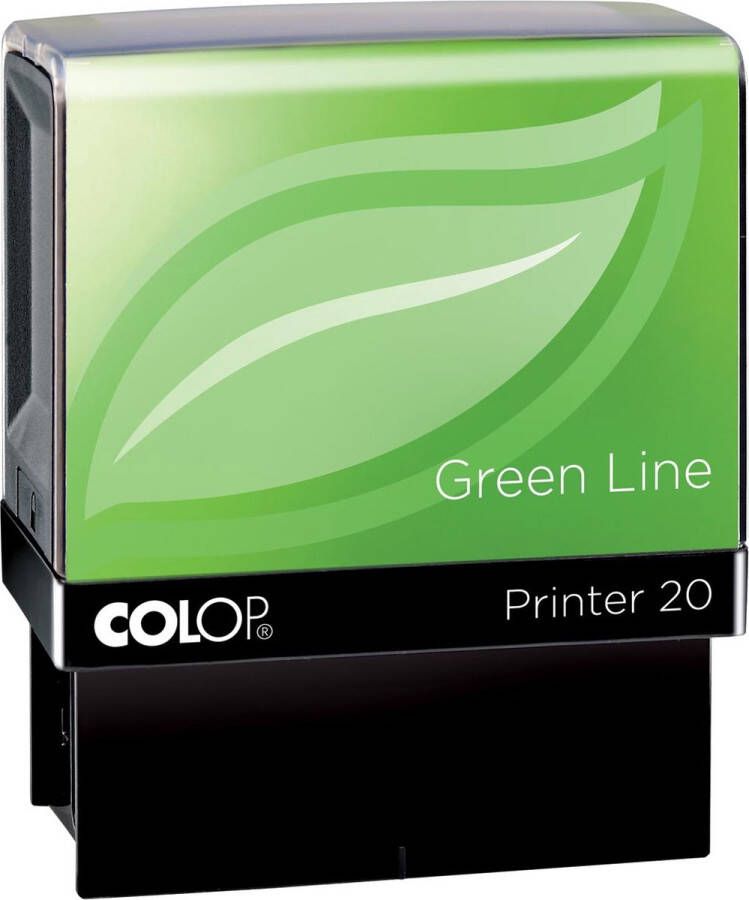 OfficeTown Colop stempel Green Line Printer 20 max. 4 regels voor Nederland ft. 14 x 38 mm