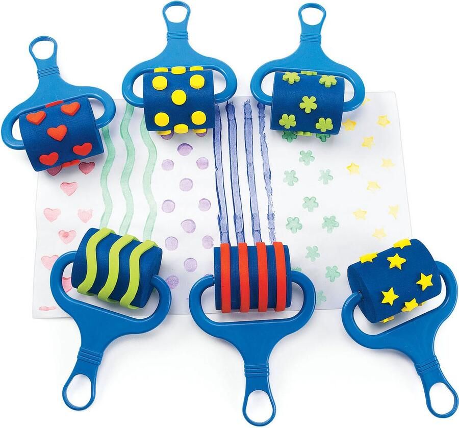 Colorations Verfrollers met Patroon Set van 6