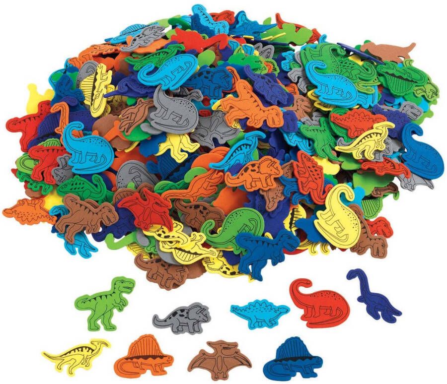 No brand Colorations Dinosaurus Figuren Foam 500st.